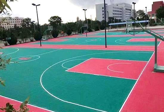北京塑胶篮球场